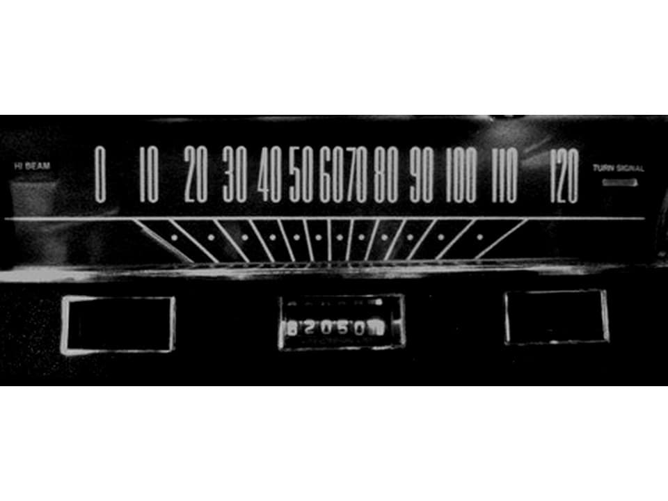 MP-6456-LED-GA-XP-WHT 64.5-65 Mustang White LED Lamps Gauge Kit