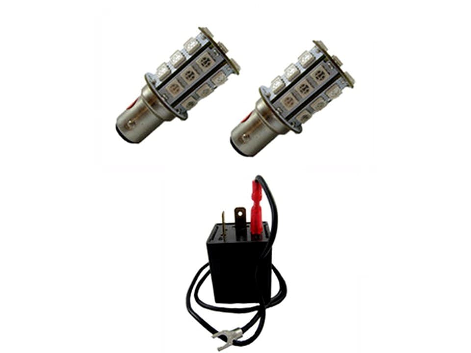 MP-1157-RFB-KIT-AMBER New RFB Ultra-bright Front Parking/Turn LED Lamp Kit
