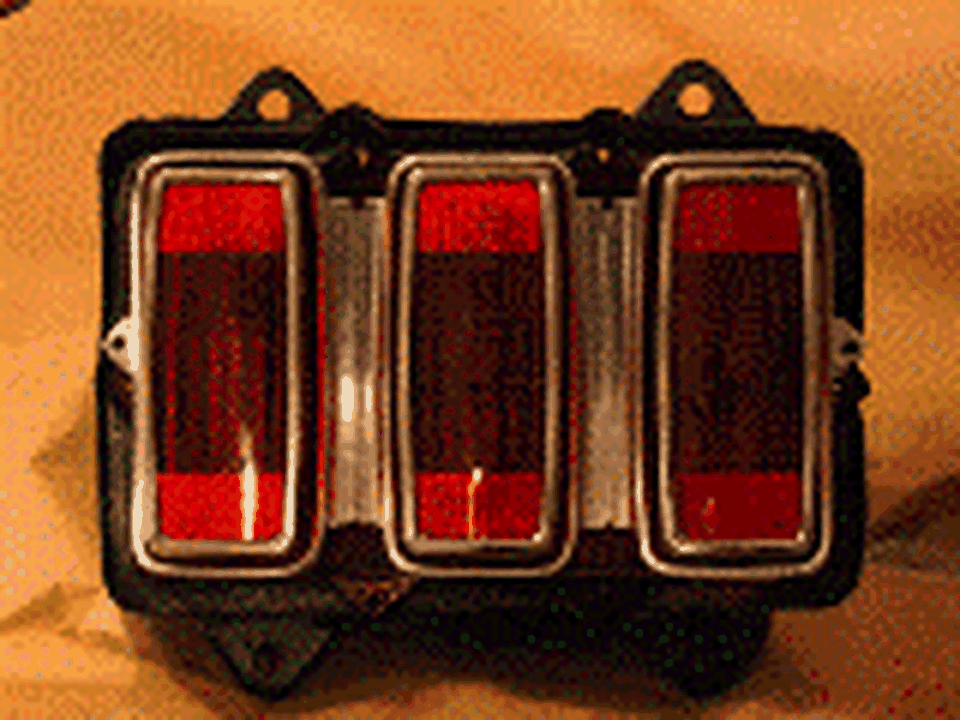 MP-6003-UB 1969 LED Sequential Tail Light Kit